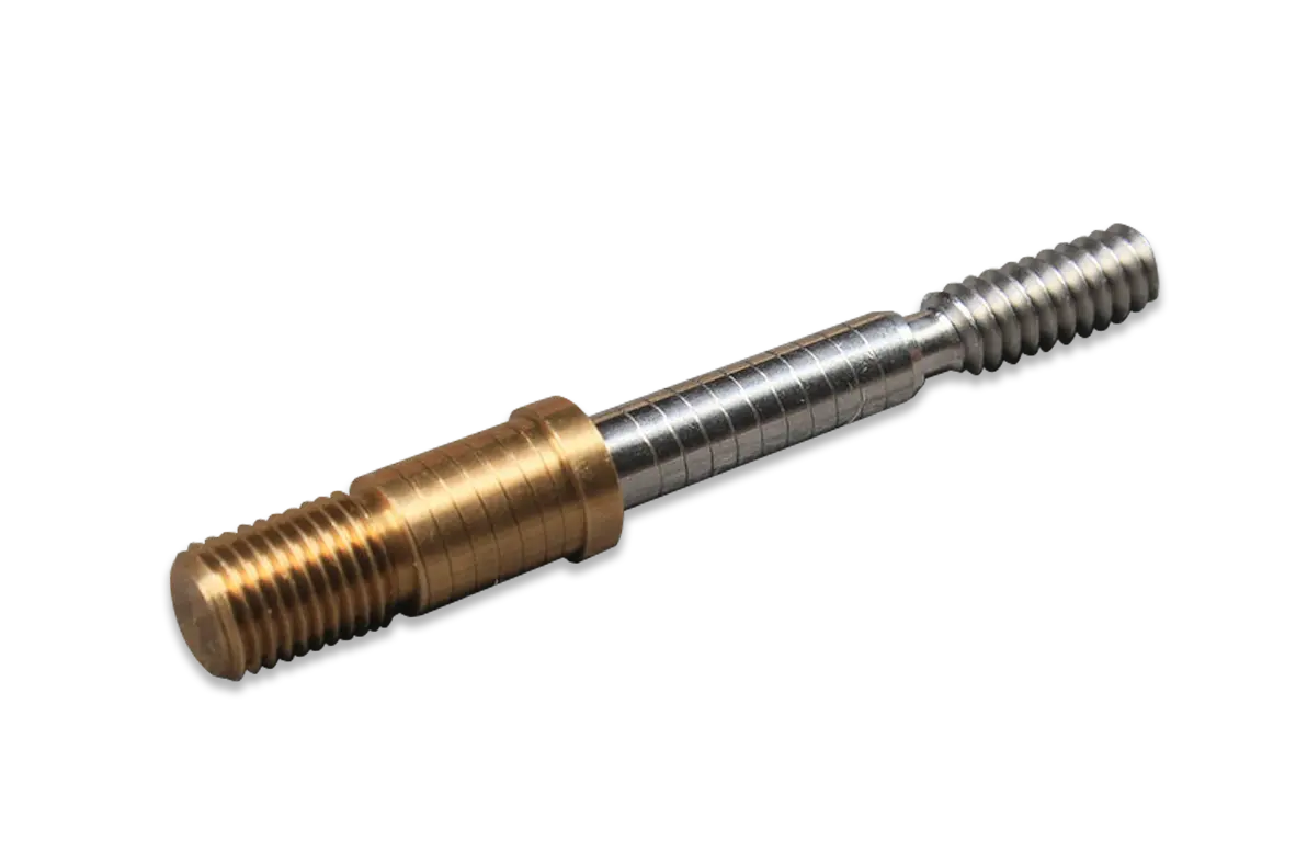 uniloc 303 s.s joint pin & 7/16-20 brass insert-highly polished WOODS CUES