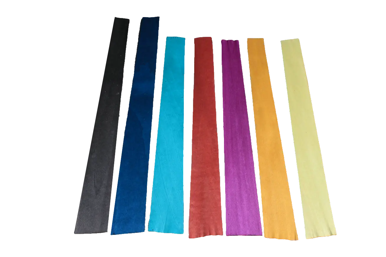 various colored veneers for cue making - 0.6 mm thickness WOODS CUES