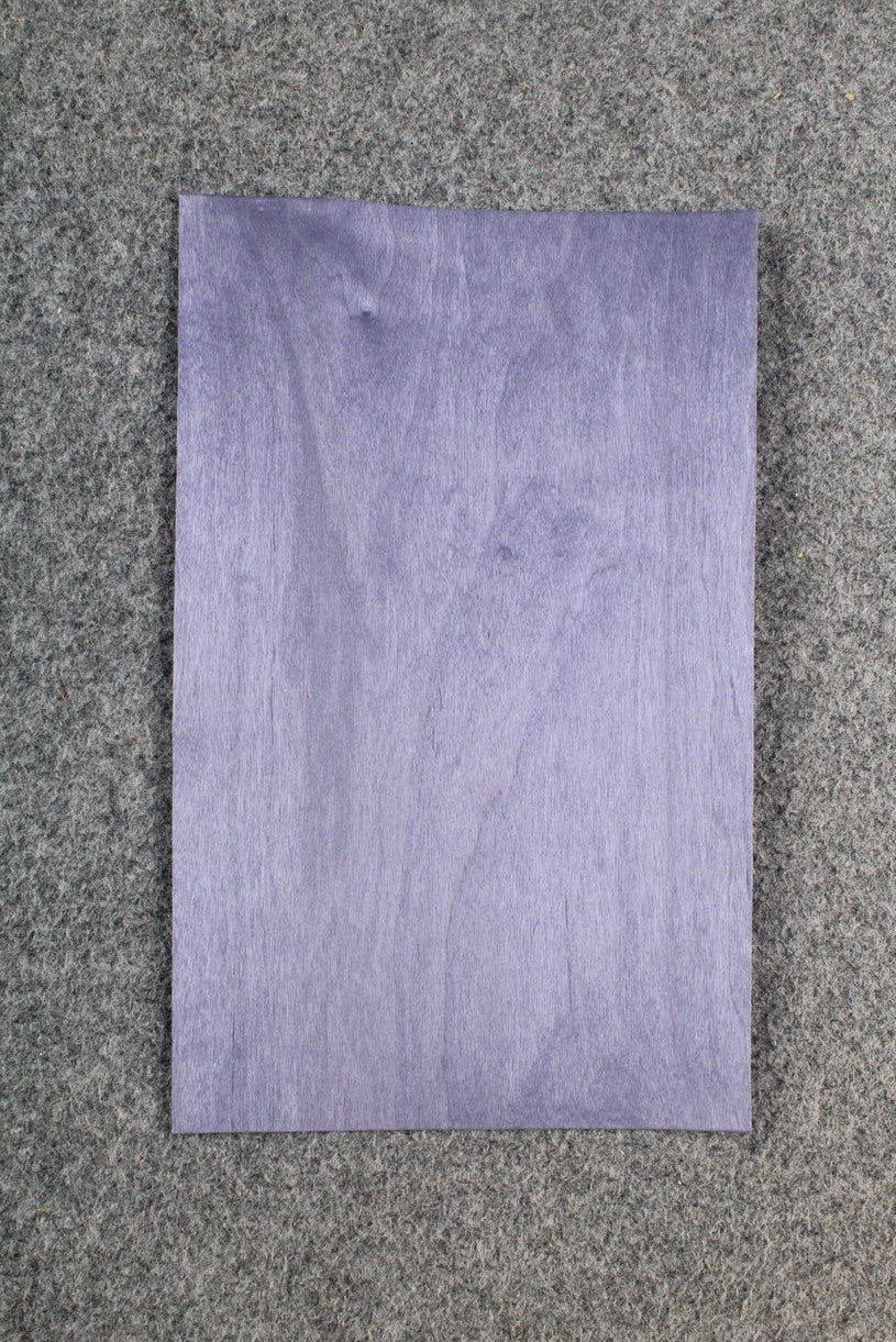 colored maple veneer sheet for cue making - 17x28 CM * 1 mm WOODS CUES