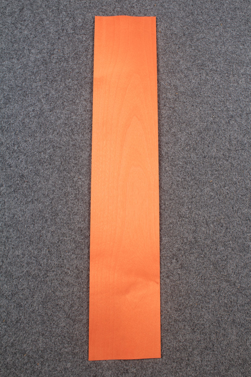various colored maple veneers for cue making - 0.5 mm thickness  12 x60 CM WOODS CUES