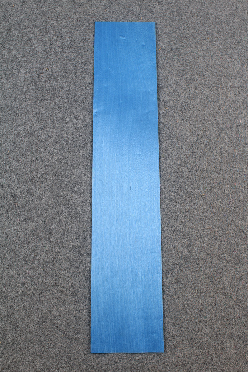 various colored maple veneers for cue making - 0.5 mm thickness  12 x60 CM WOODS CUES