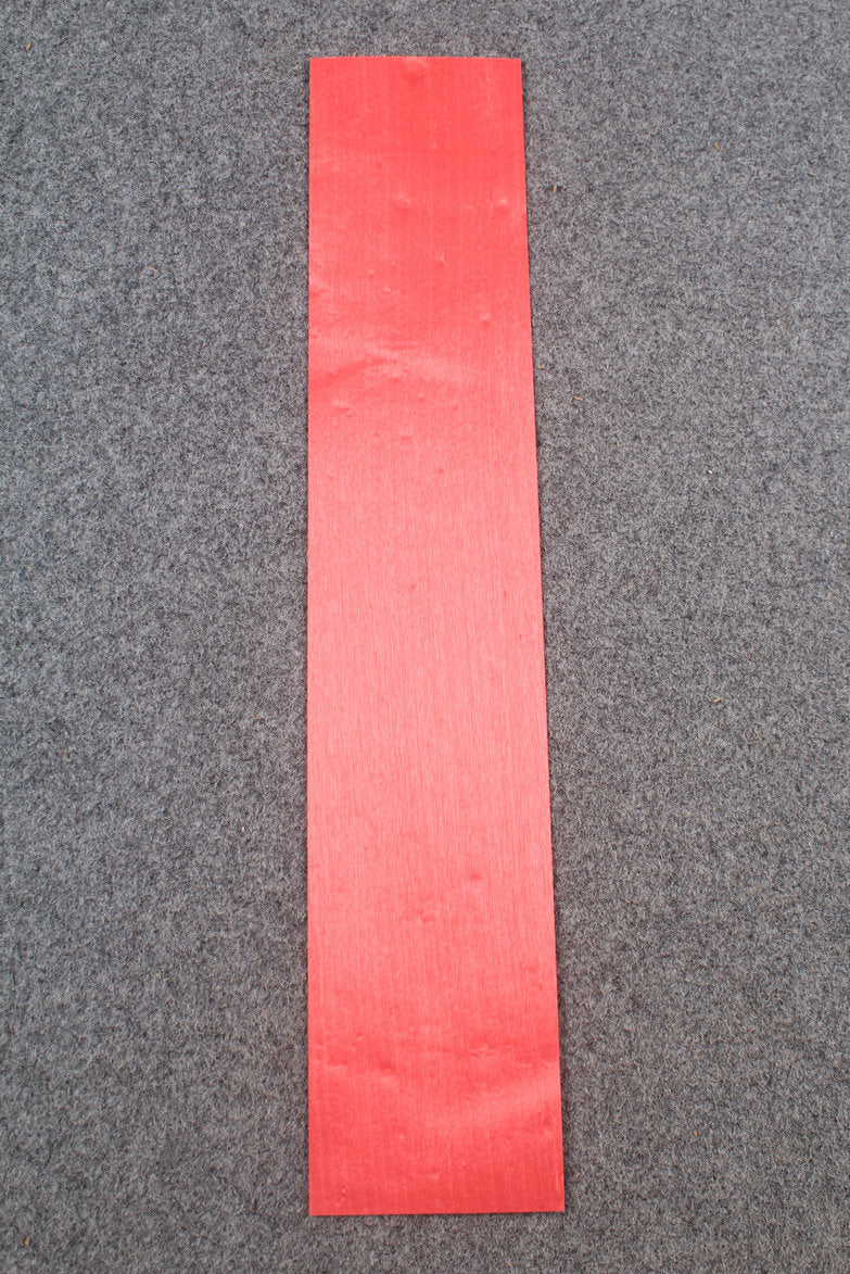 various colored maple veneers for cue making - 0.5 mm thickness  12 x60 CM WOODS CUES