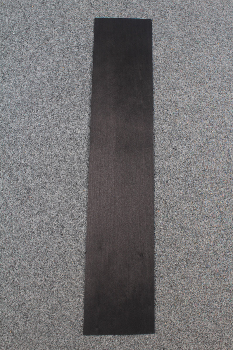various colored maple veneers for cue making - 0.5 mm thickness  12 x60 CM WOODS CUES