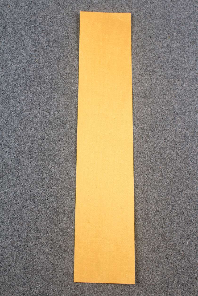 various colored maple veneers for cue making - 0.5 mm thickness  12 x60 CM WOODS CUES