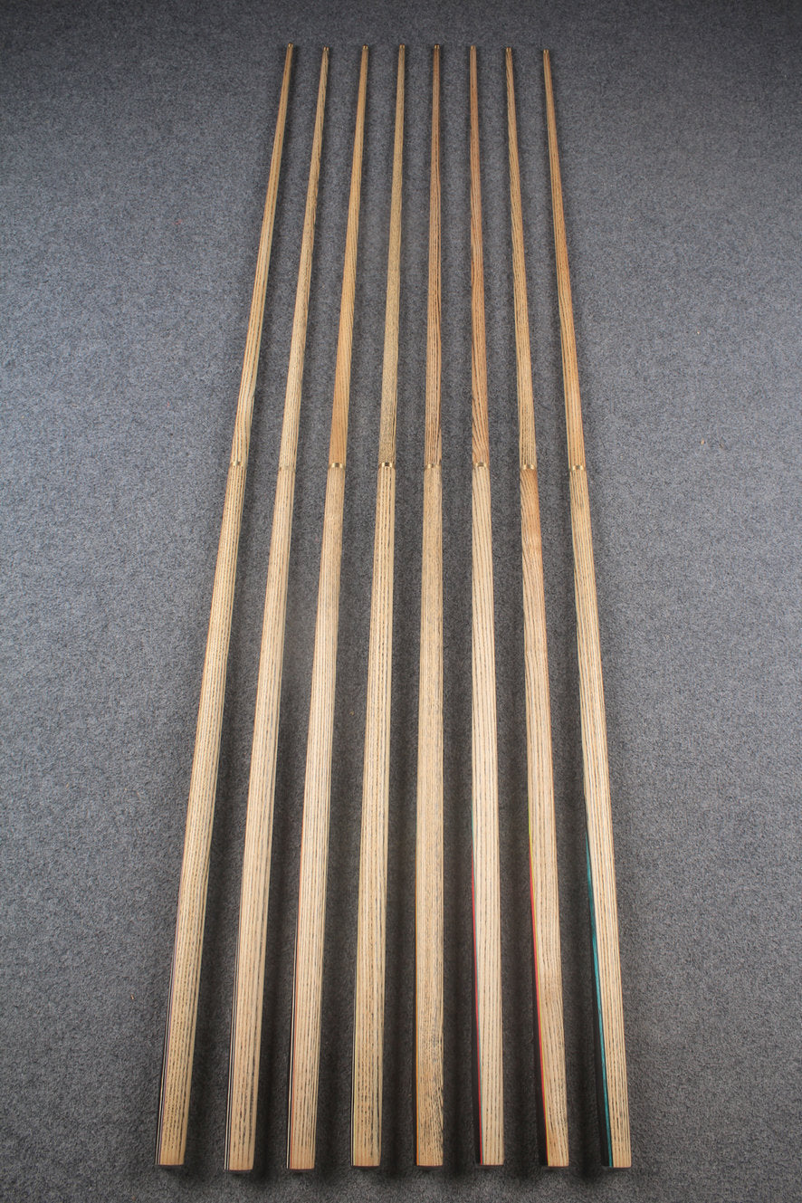 1/2 ash 58/59/60 inch snooker cue/english pool cue/chinese 8 ball pool cue  8.5/9.5/10.2mm