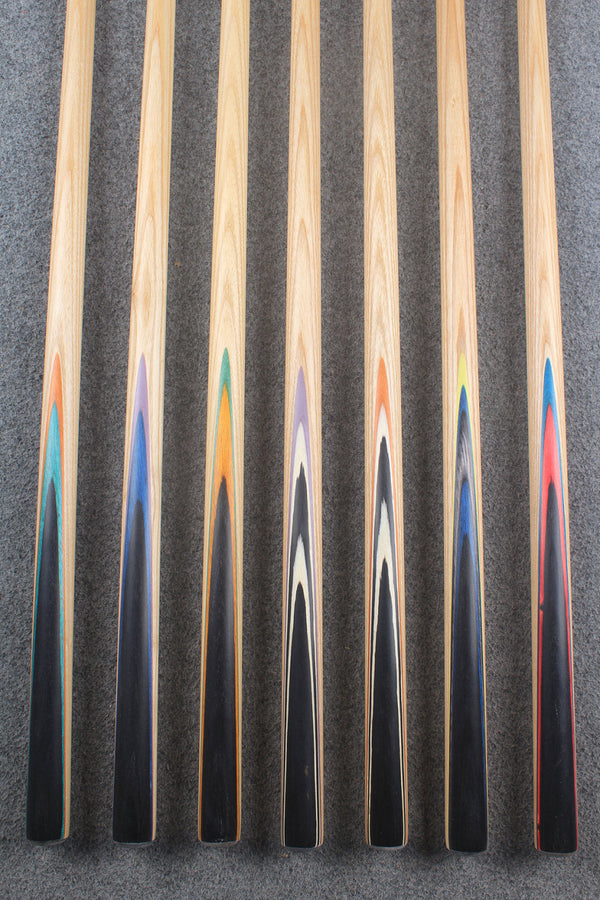 1/2 ash 58/59/60 inch snooker cue/english pool cue/chinese 8 ball