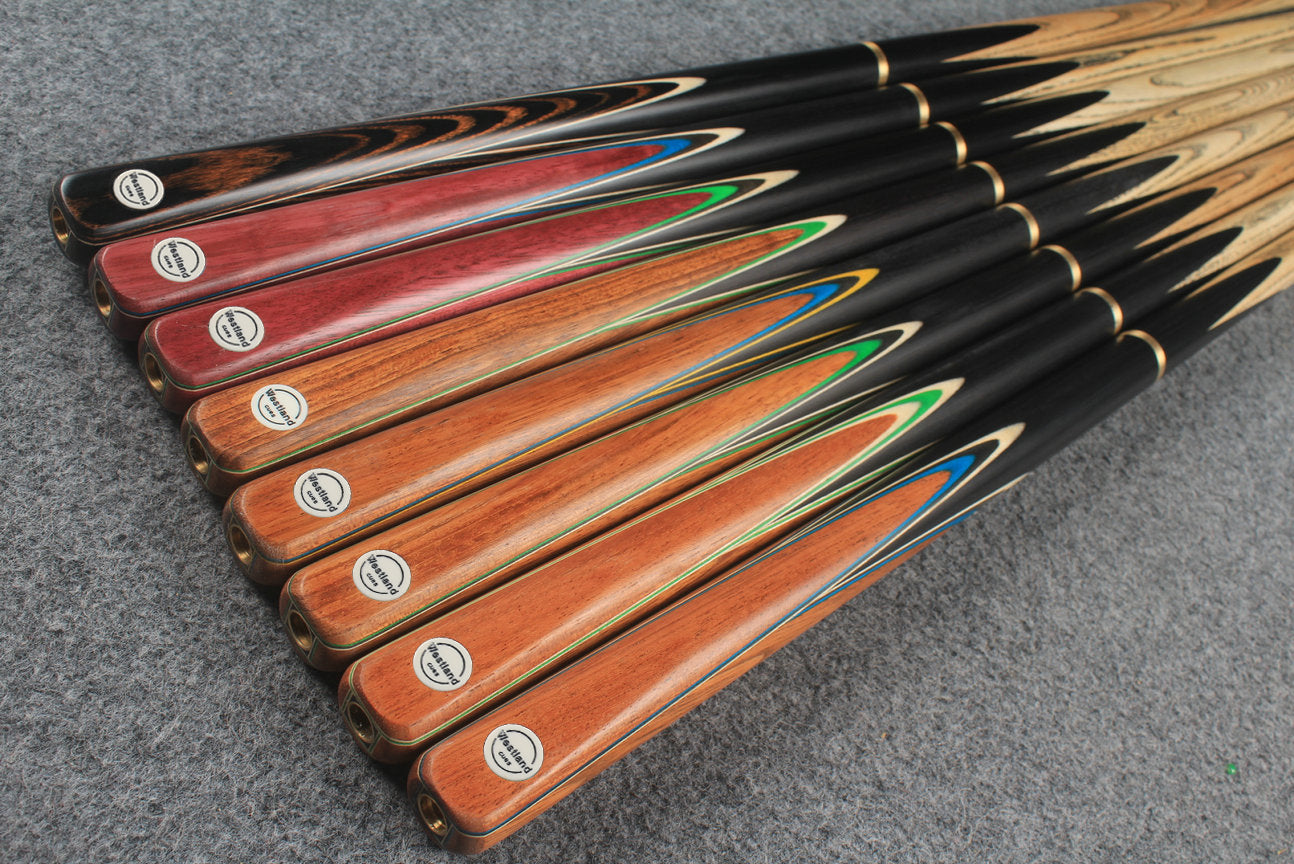 westland 3/4 ash snooker cues WOODS CUES