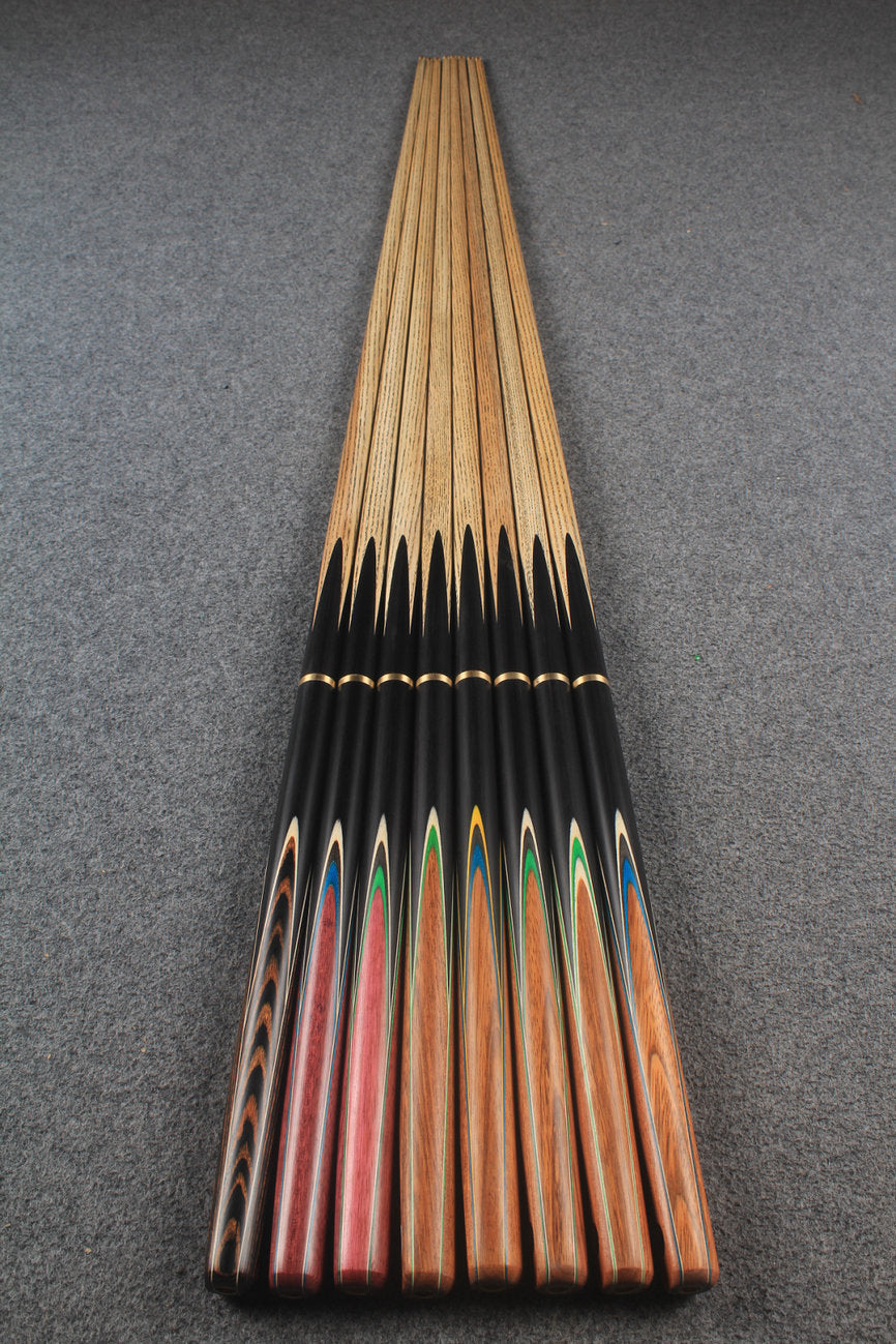 westland 3/4 ash snooker cues WOODS CUES