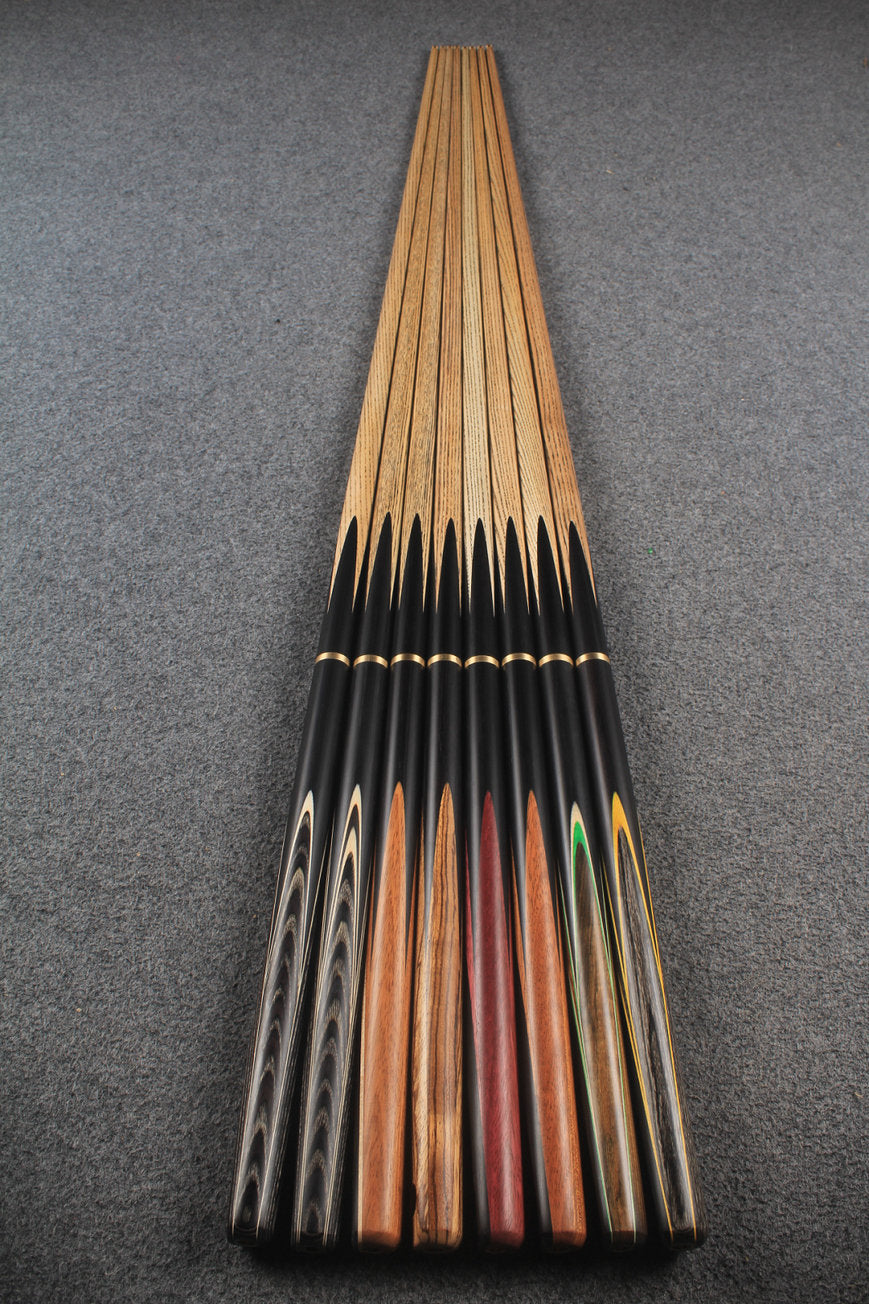 westland 3/4 ash snooker cues WOODS CUES