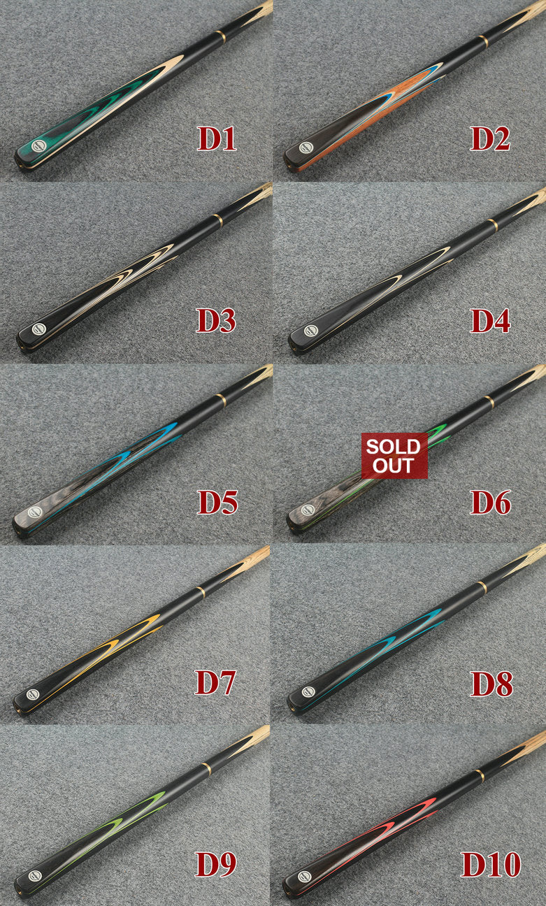 westland 3/4 ash snooker cues WOODS CUES