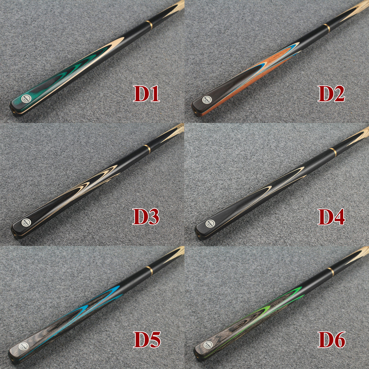 westland 3/4 ash snooker cues