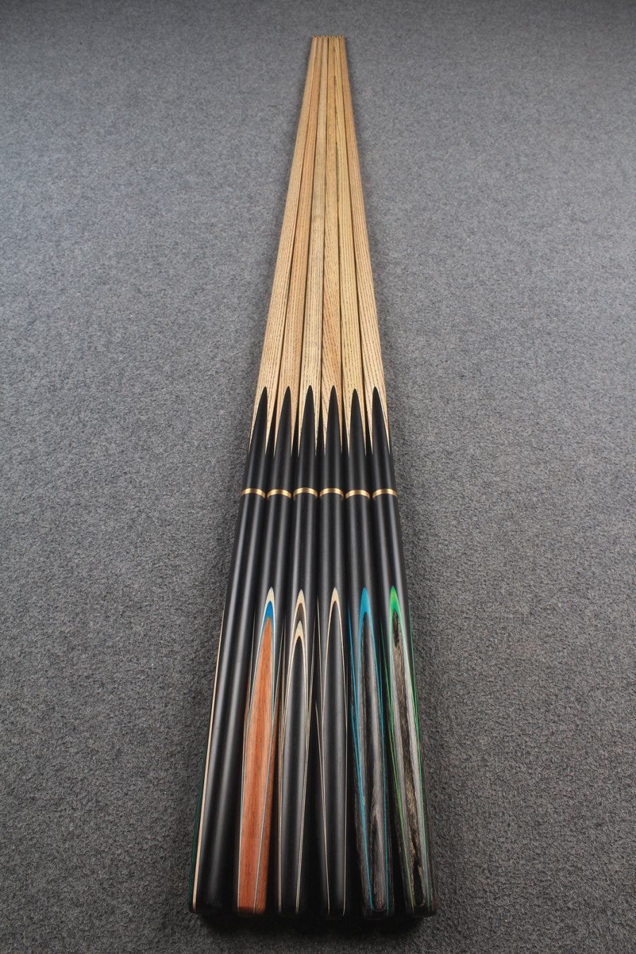 westland 3/4 ash snooker cues