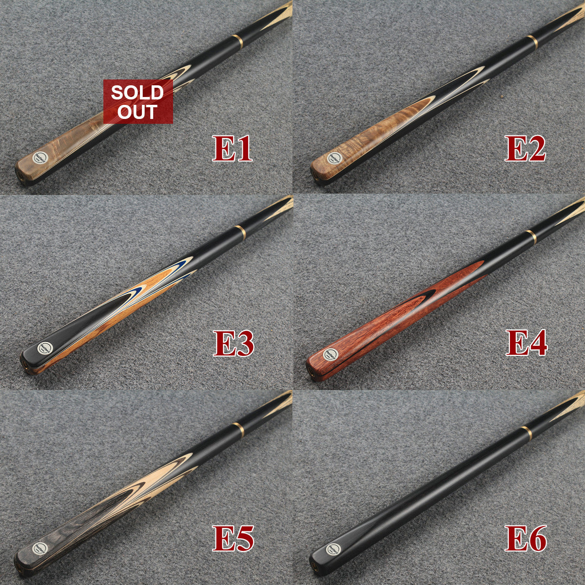 westland 3/4 ash snooker cues WOODS CUES