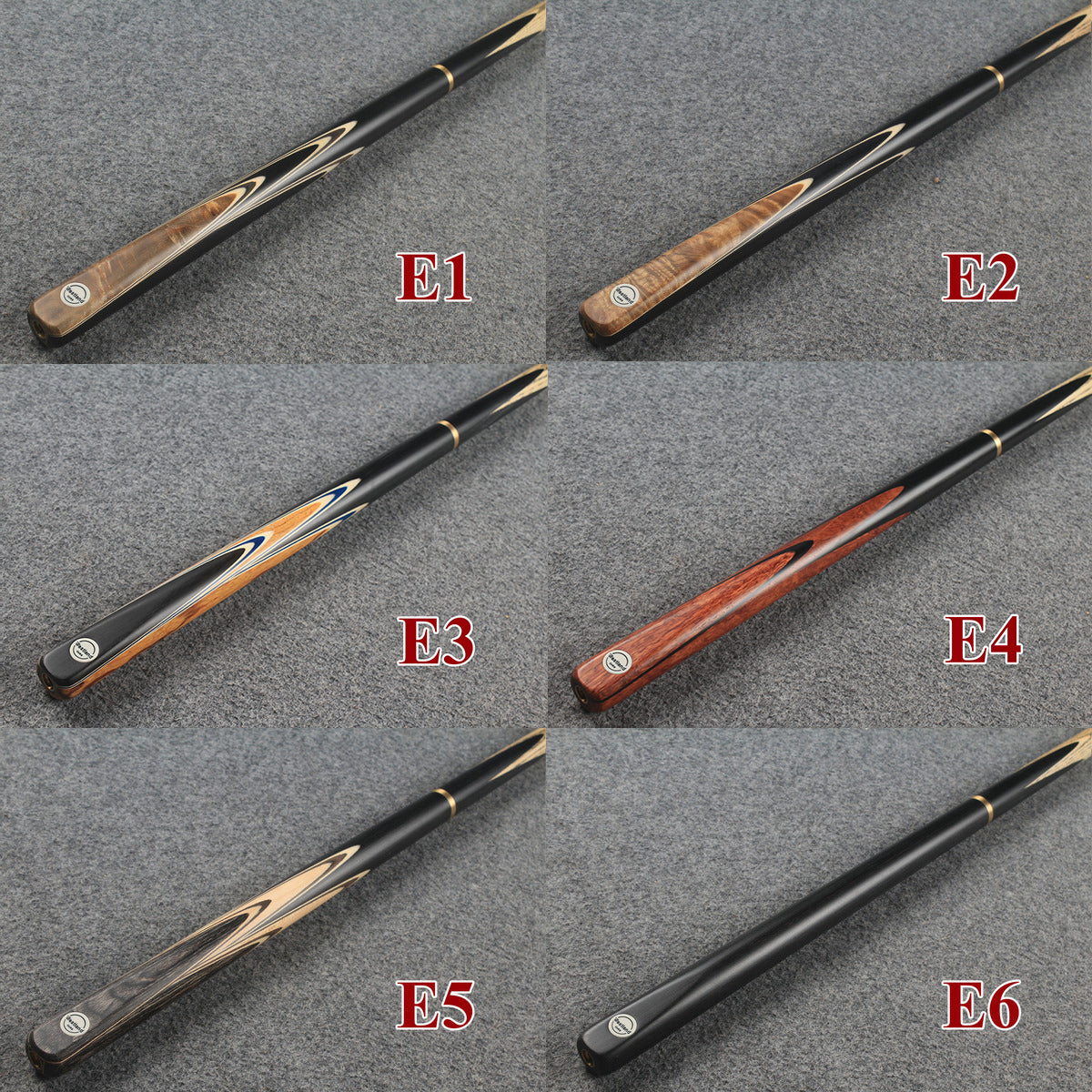 westland 3/4 ash snooker cues