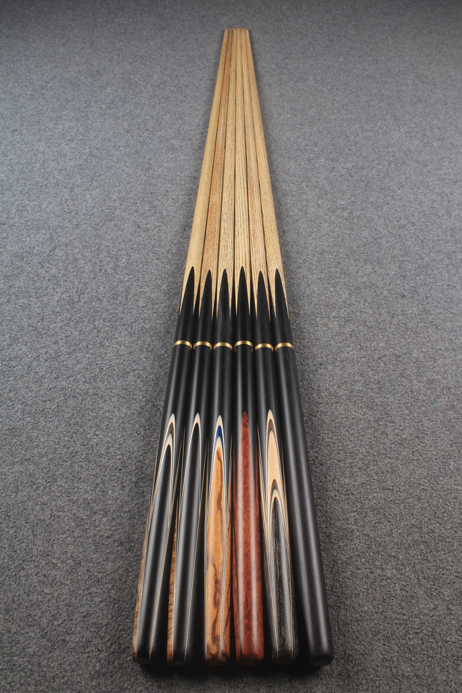 westland 3/4 ash snooker cues
