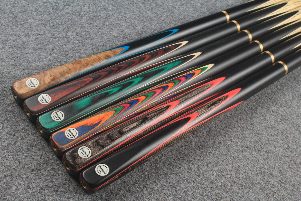 westland 3/4 ash snooker cues