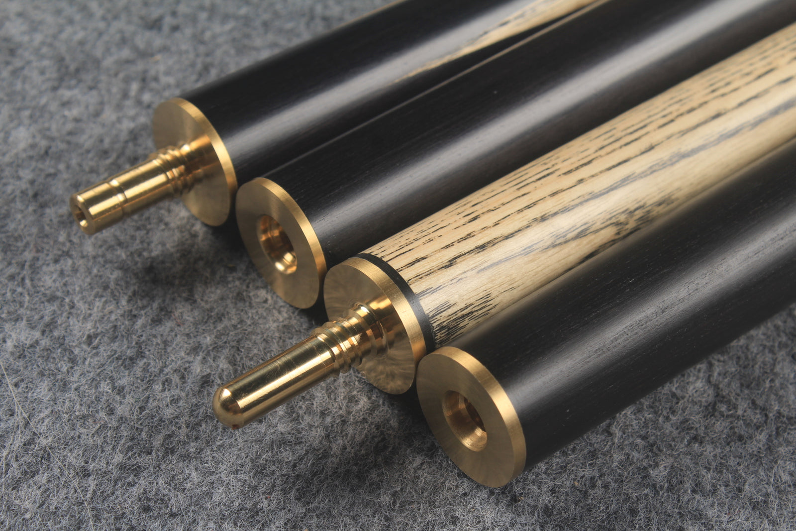 3/4 ASH english pool cue + break cue + case # 813
