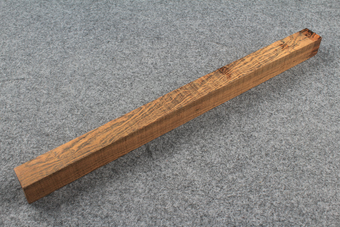 bocote square pool cues butt turning blanks
