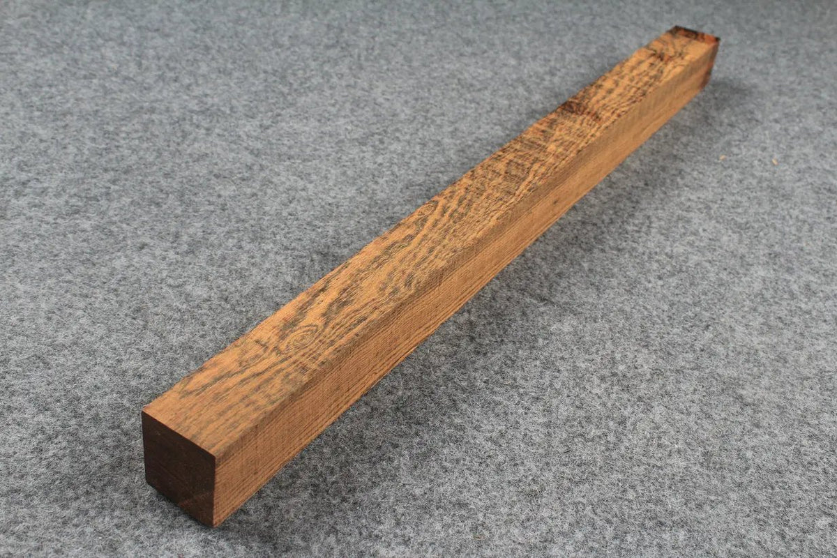 bocote square pool cues butt turning blanks WOODS CUES