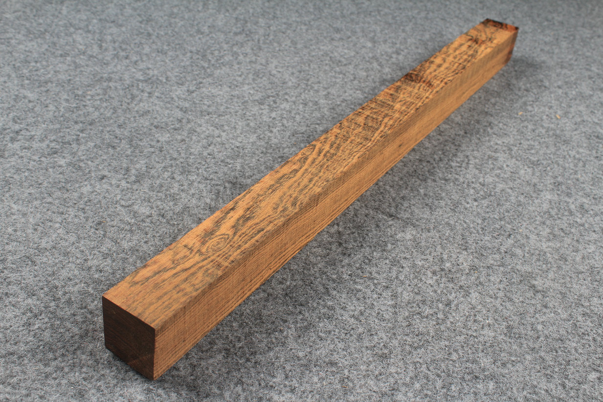 bocote square pool cues butt turning blanks