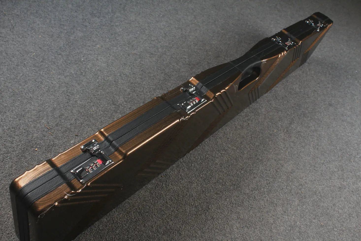 Woods 3/4 snooker / pool code cue case