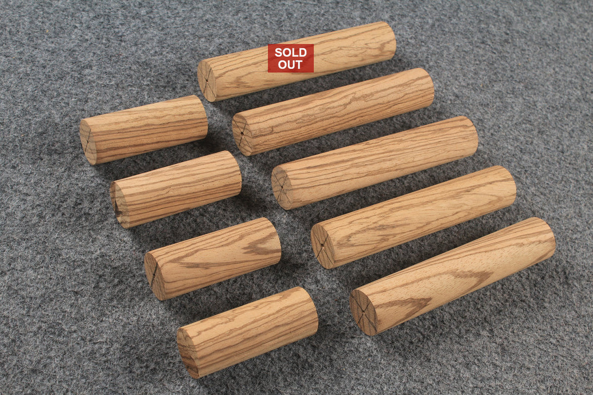 Zebrano wood Blanks for Mini Butt Crafting - Raw & Custom Processed Options WOODS CUES