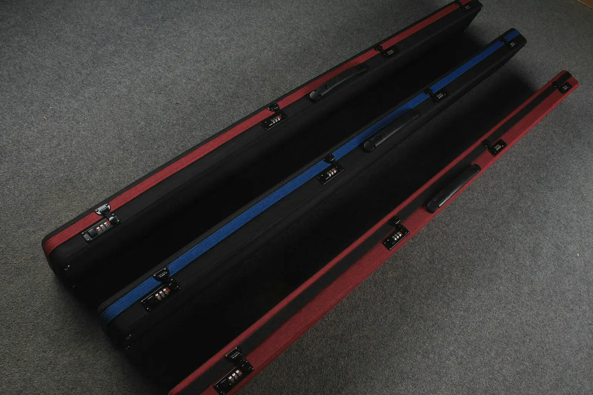 jf one piece snooker / pool code cue case WOODS CUES