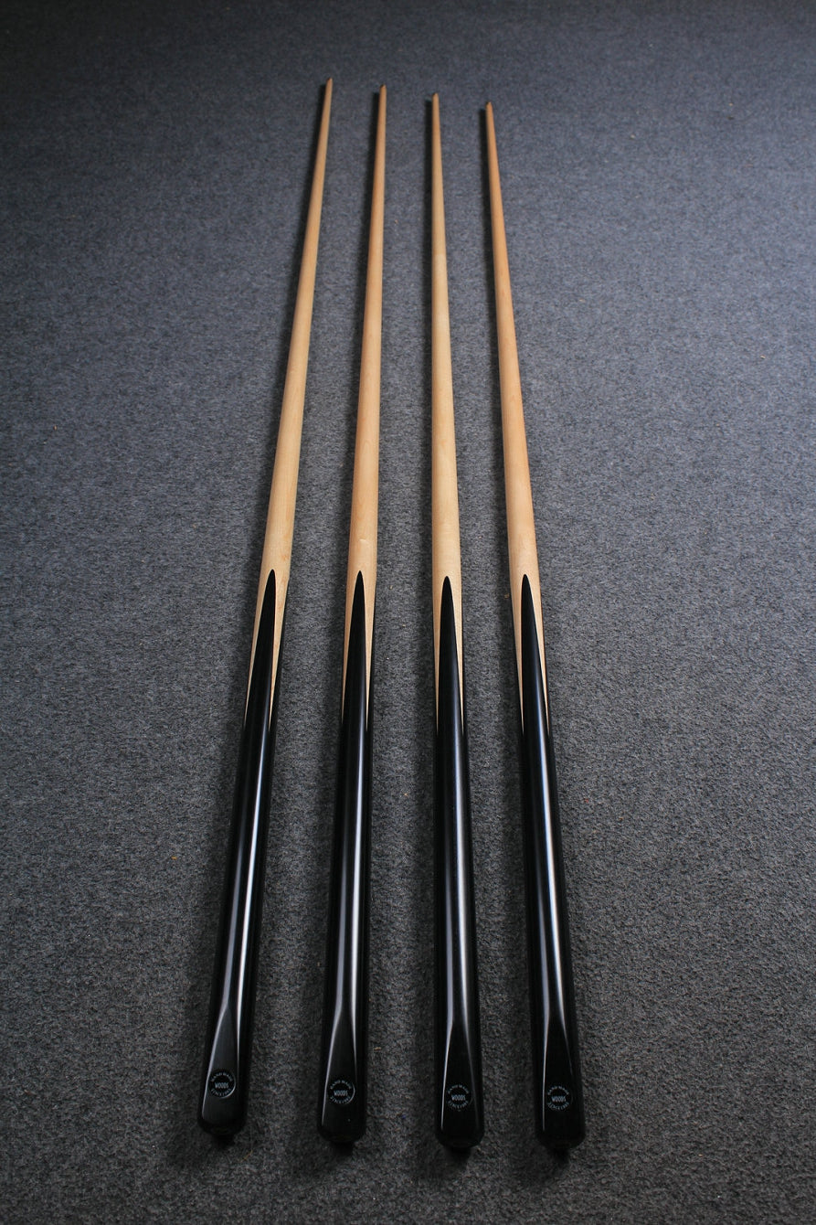 1 piece handmade maple snooker/ pool cue - variant length