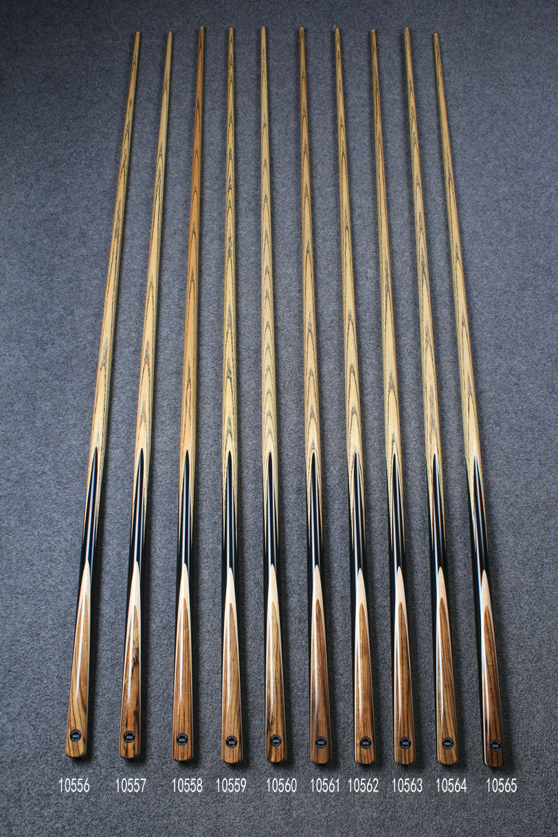 woods 1 piece handmade ash snooker/pool cue ronnie o'sullivan replica splicing 58 inch