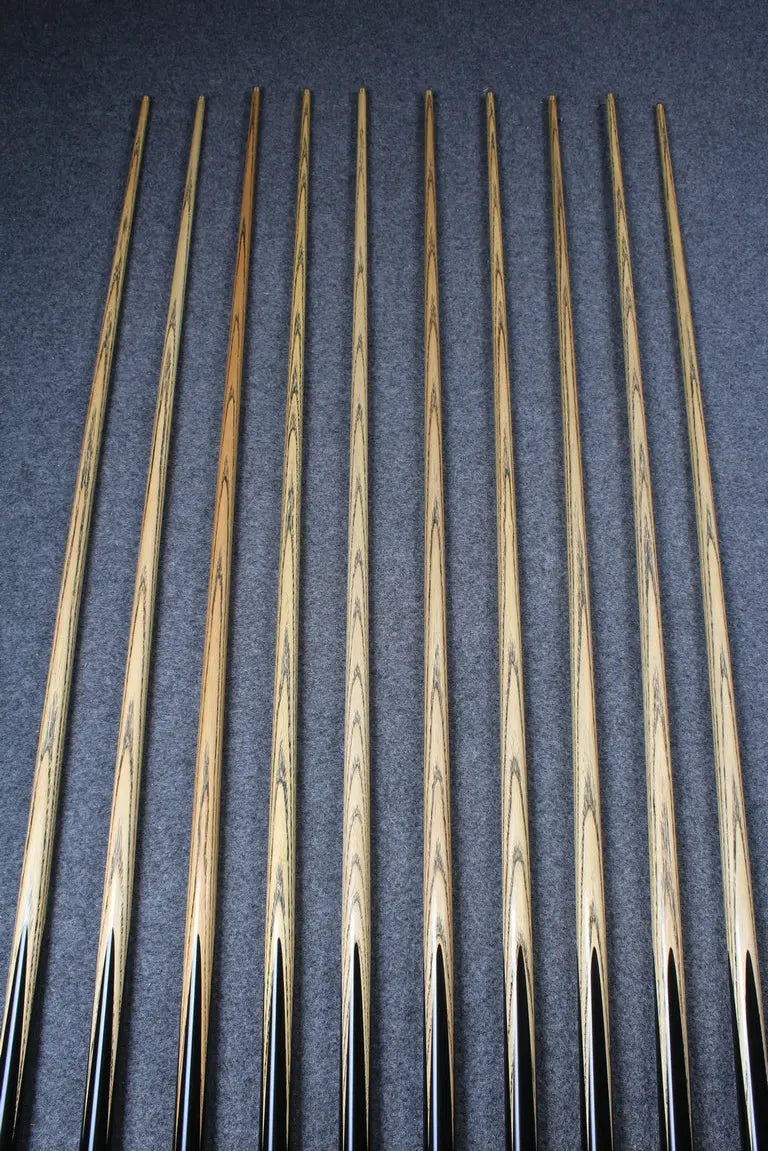 woods 1 piece handmade ash snooker/pool cue ronnie o'sullivan replica splicing 58 inch