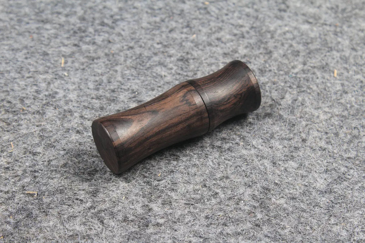 pool cue ebony joint protector set- 3/8x10 joint, American 8 teeth joint