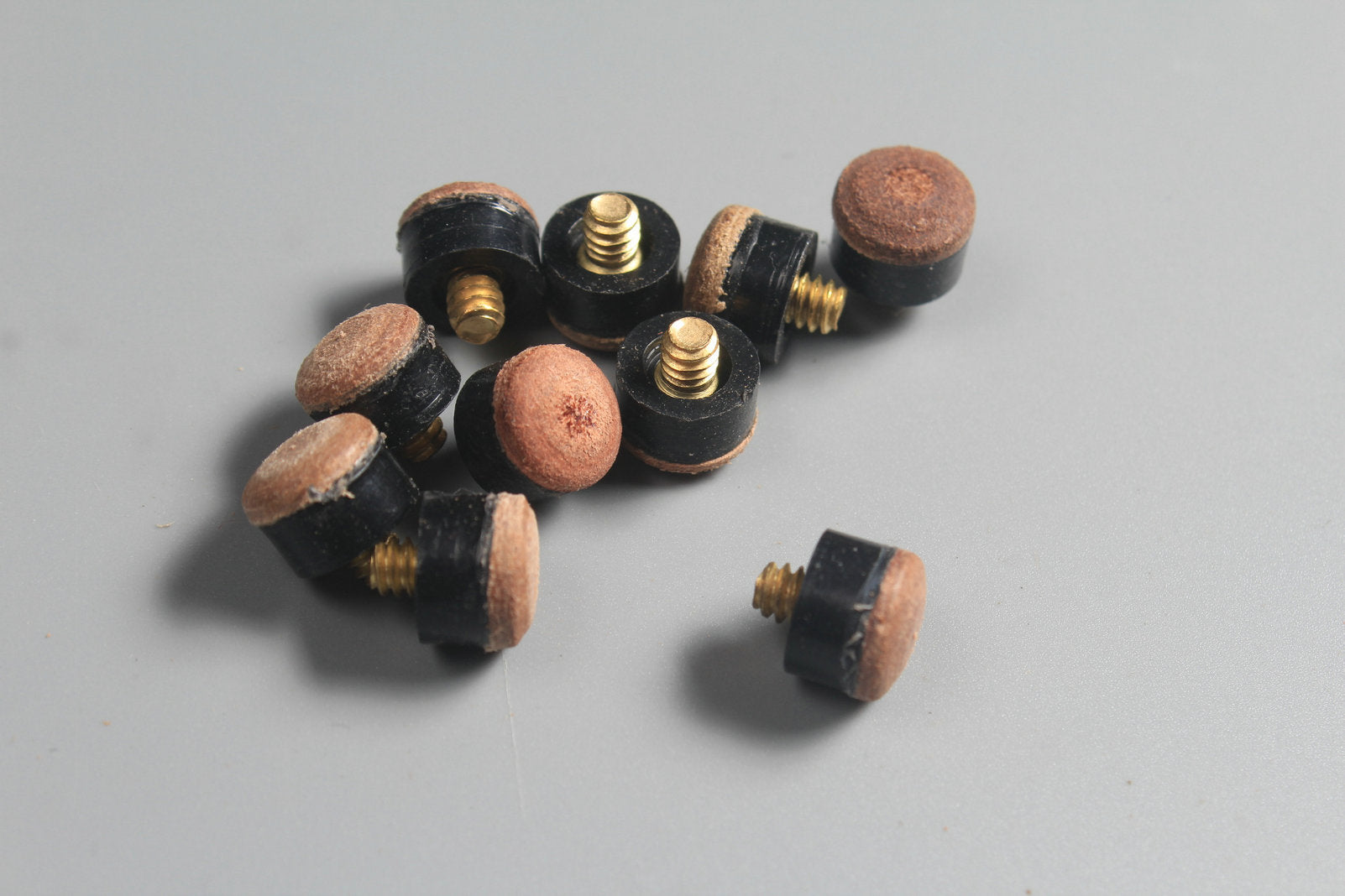 Screw On Cue Tips for 9,10, 11, 12 ,13 mm Brass Ferrule Pool or Snooker Cues