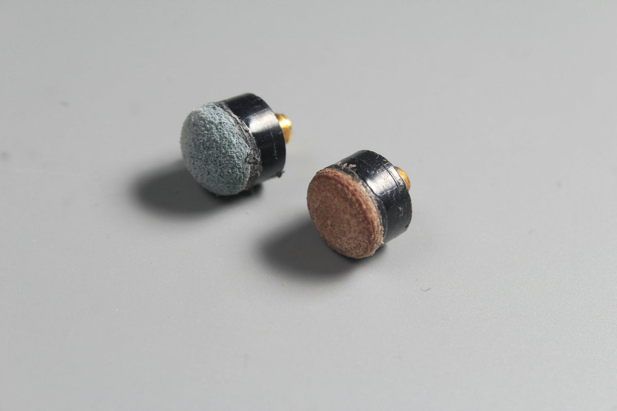 Screw On Cue Tips for 9,10, 11, 12 ,13 mm Brass Ferrule Pool or Snooker Cues
