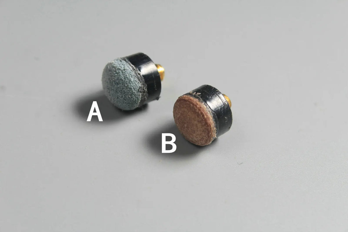 Screw On Cue Tips for 9,10, 11, 12 ,13 mm Brass Ferrule Pool or Snooker Cues WOODS CUES