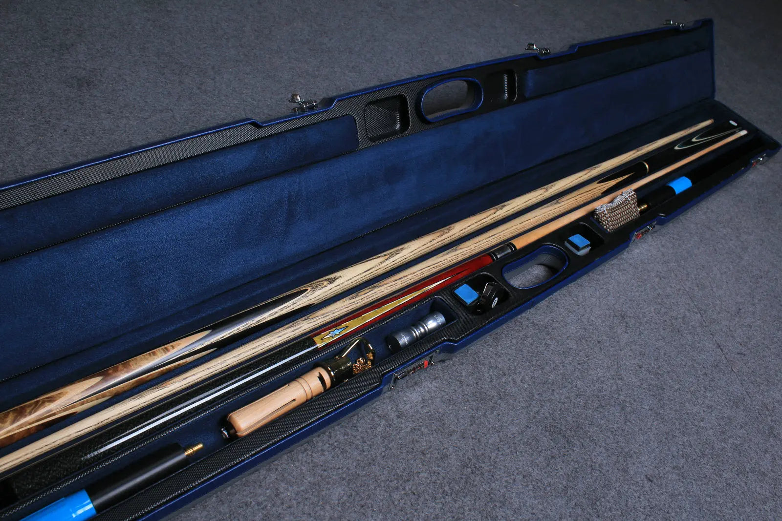 Woods one piece snooker / pool code cue case