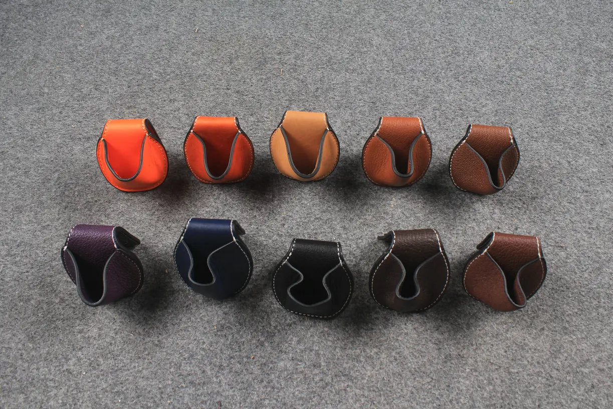 Genuine Leather Chalk Bag WOODS CUES