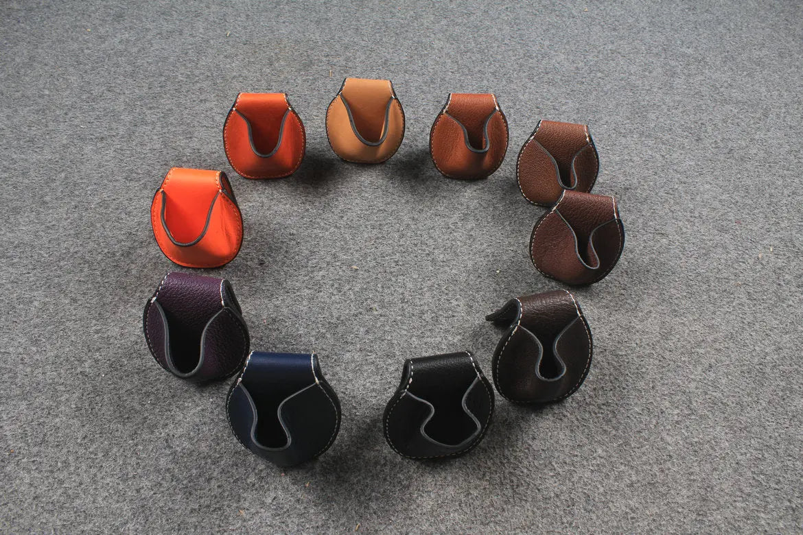 Genuine Leather Chalk Bag WOODS CUES