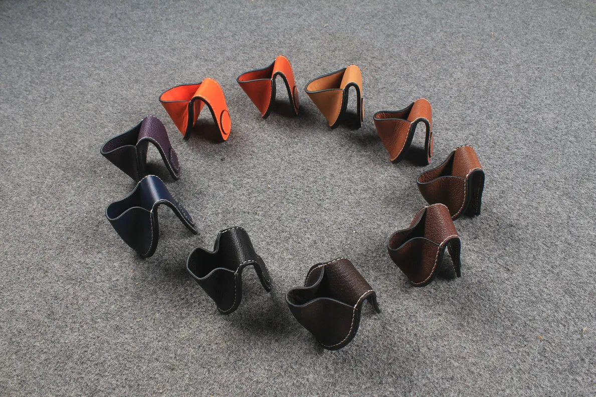 Genuine Leather Chalk Bag WOODS CUES