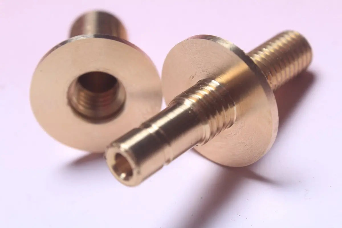 vacuum brass joint for pool snooker cue quick release / joint 26.5 mm diameter