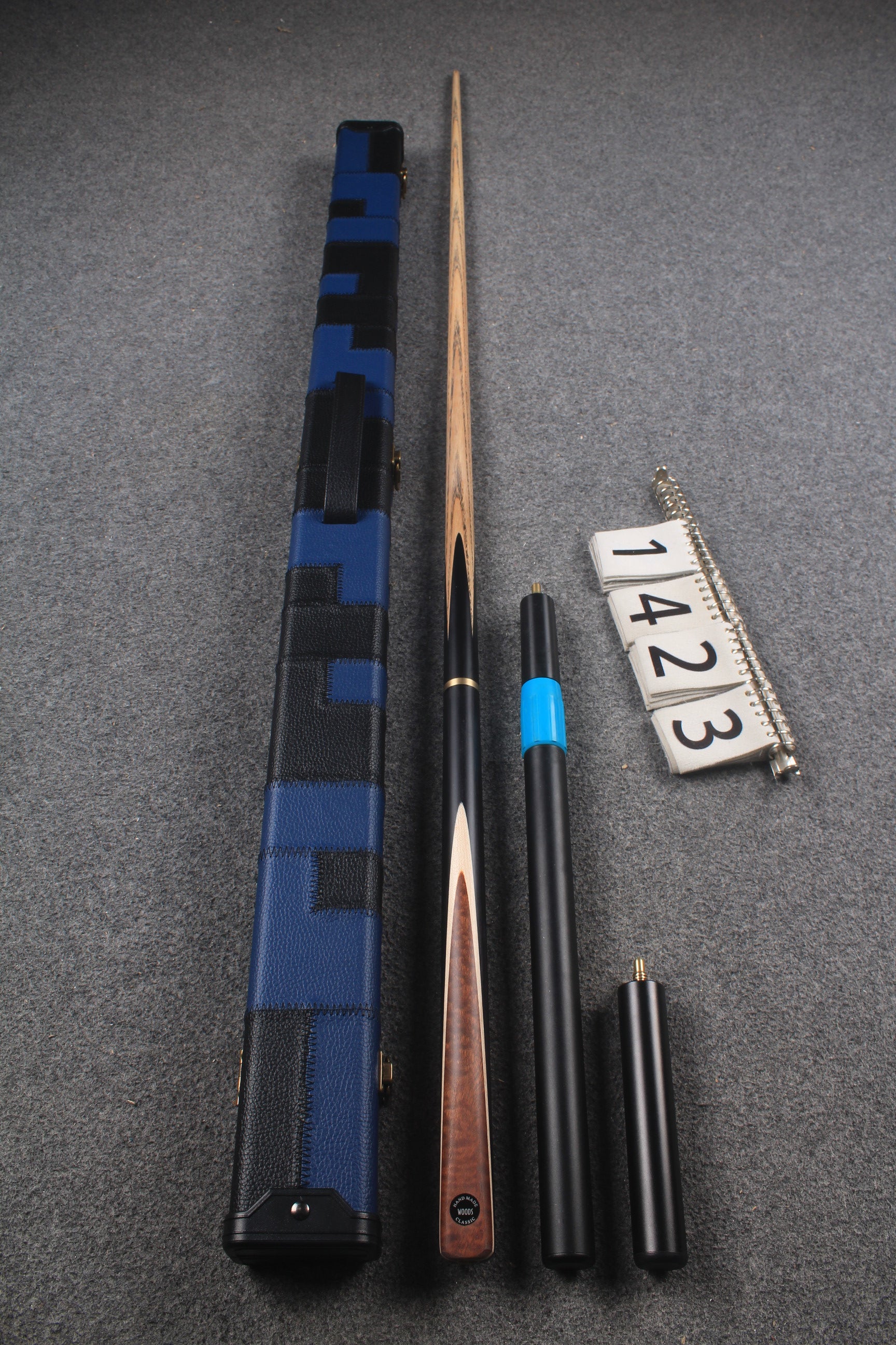 3/4 handmade ash snooker / pool cue # 1423