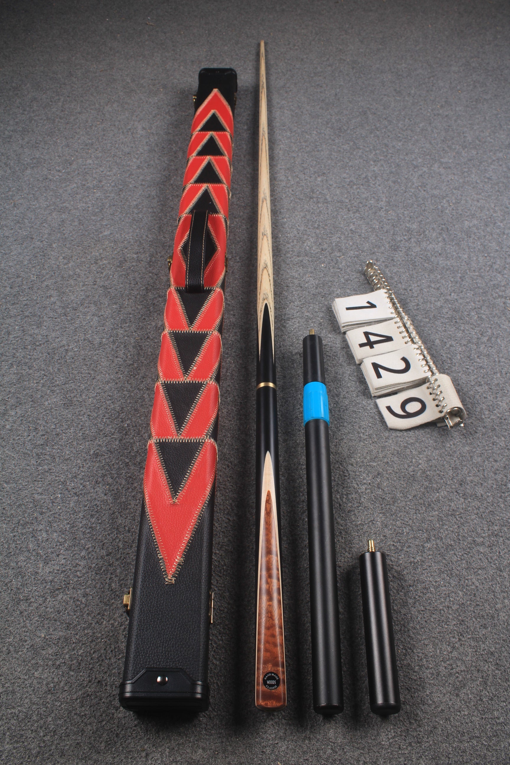 3/4 handmade ash snooker / pool cue # 1429