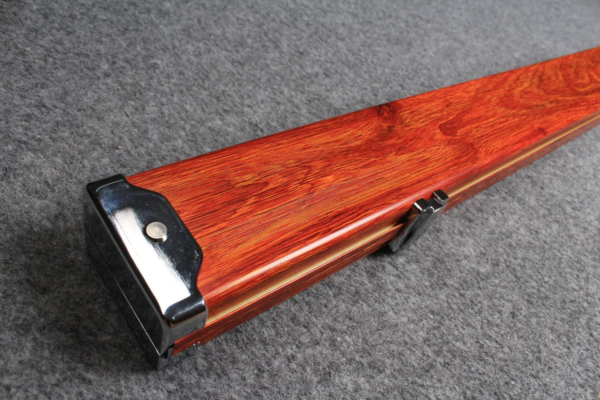 deluxe one piece aluminium cue case with 2 slots WOODS CUES