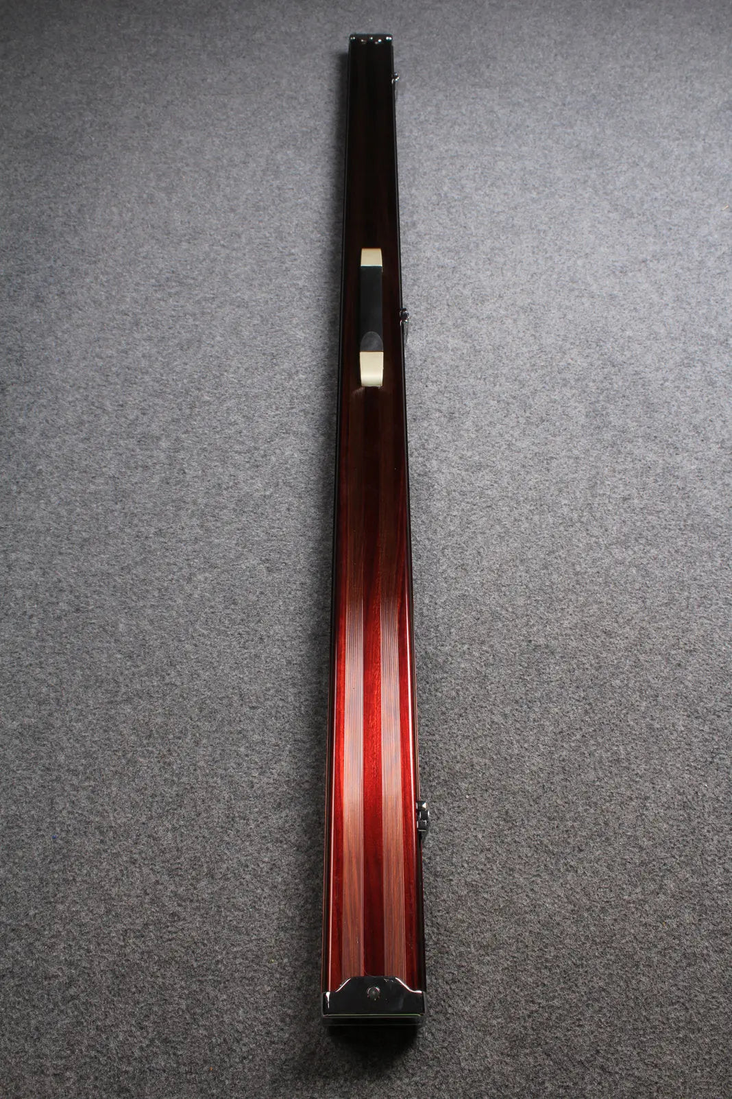deluxe one piece aluminium cue case with 2 slots WOODS CUES