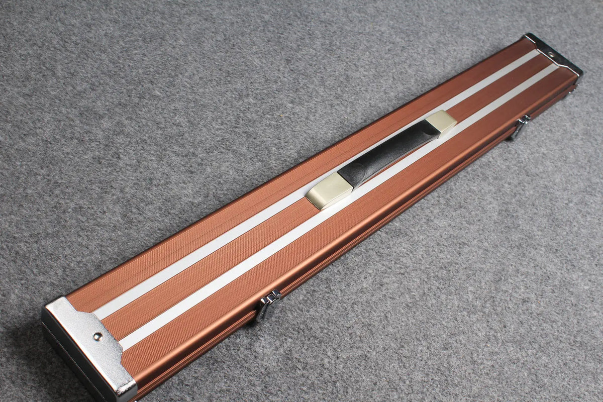 1/2 professional aluminium cue case with 3 slots