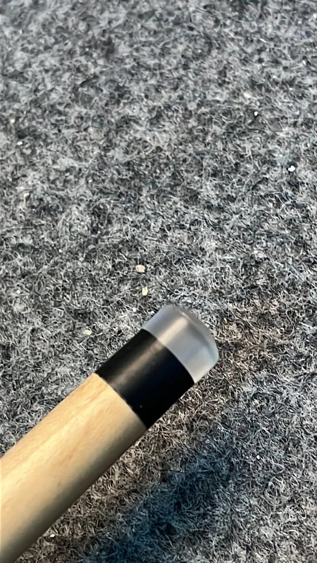 clear polymer break cue tip WOODS CUES