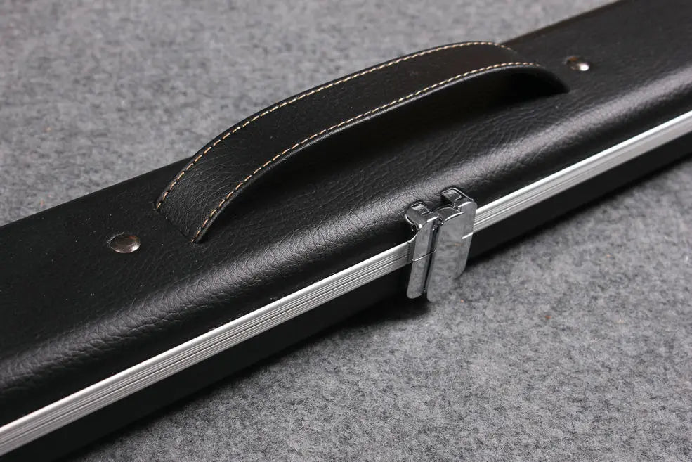 3/4 microfibric leather case aluminium construction with 2 slots ~halo style