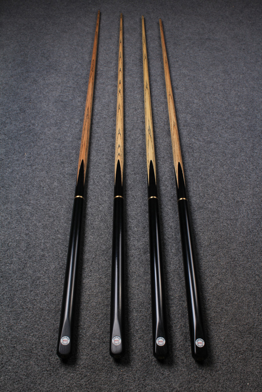 3/4 handmade ash english pool cue - variant length , variant tip size