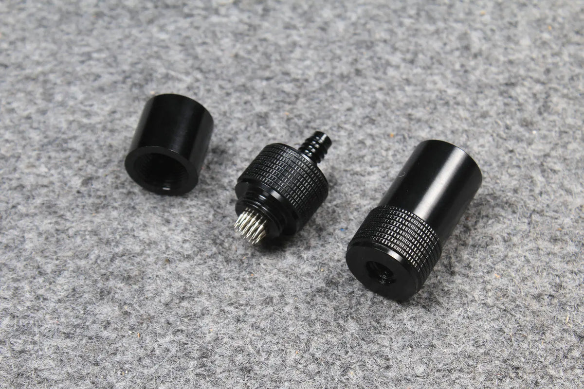 4-in-1 pool cue tip tool repair kit - variant size scuffer joint protector, tapper aerator