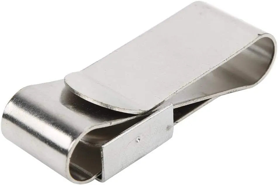 Stainless Steel Chalk Holder with Belt Clip for Snooker/Pool Billiard Chalk WOODS CUES
