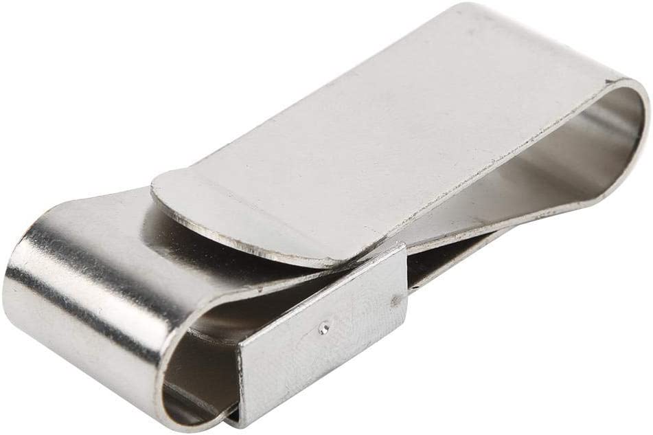 Stainless Steel Chalk Holder with Belt Clip for Snooker/Pool Billiard Chalk